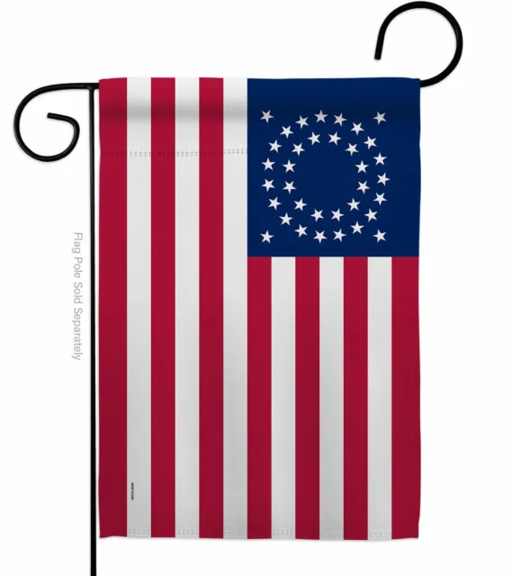 United States 1863-1865 Garden Flag Americana Old Glory Yard House Banner 2