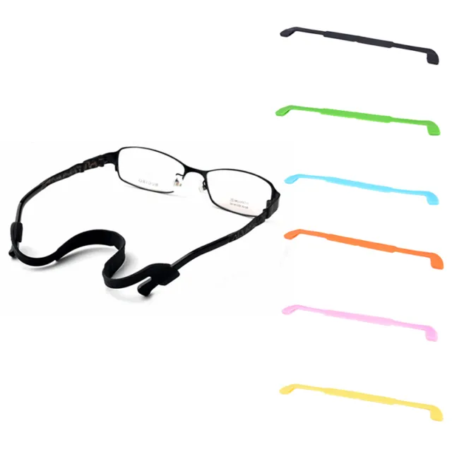 Silicone Eyeglasses Glasses Sunglasses Strap Sports Band Cord Holder For Ki-xd
