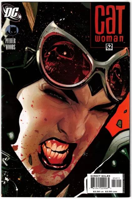 Catwoman #52 (2006)- Adam Hughes Cover Art- Will Pfeifer Pete Woods- Dc- Vf
