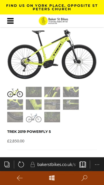 Trek powerfly 5 wsd 2019 deals