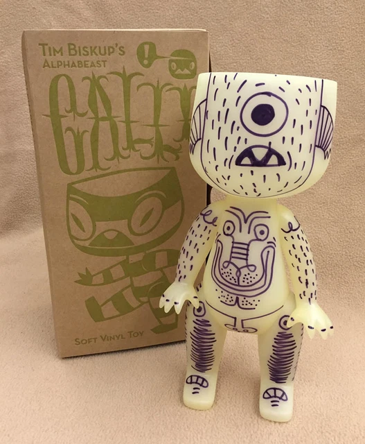 Tim Biskup Calli Alpha beast2005年 限定1000 TIM BISKUP CALLI Alpha Beast 2005 Limited 1000 #5d4f36