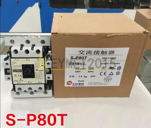 1pc New Shihlin Ac contactor S-P80T SP80T AC 220V