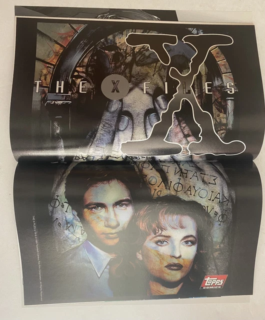 The X-Files #1 (Comic Book, 1995, Topps Comics) Special Serial Numbered Edition 3