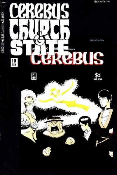 Cerebus: Church And State #10 FN; Aardvark-Vanaheim | 60 Dave Sim - we combine s