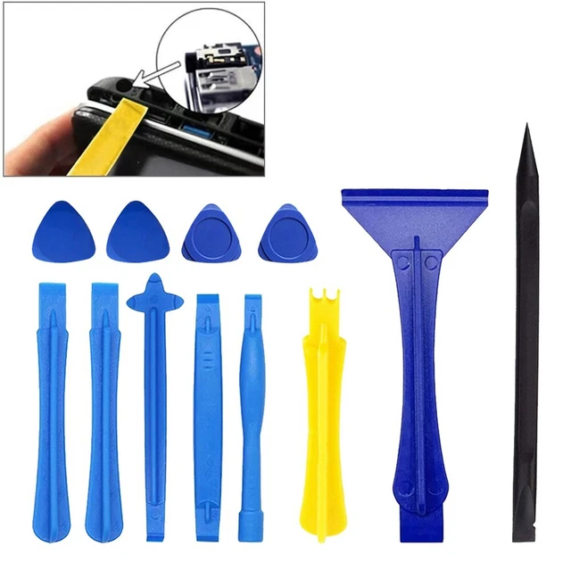 12Pcs Telefonöffnungswerkzeuge Dual Ends Spudger Crowbar Pry Repair à Outils
