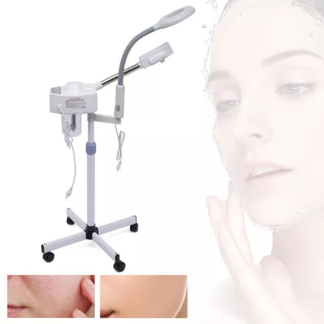 Professional Salon Spa Ionic Facial Steamer Beauty Equipment Skin Care Ozone New