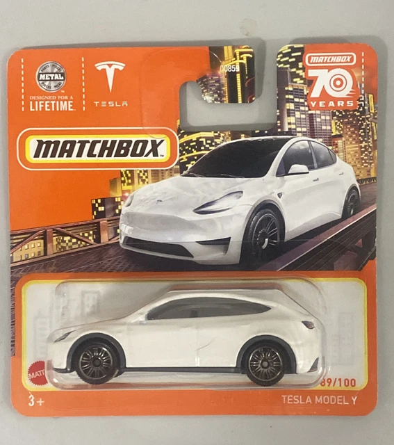 MATCHBOX TESLA MODEL Y White Brand New 2023 Die cast 2 20 PicClick UK