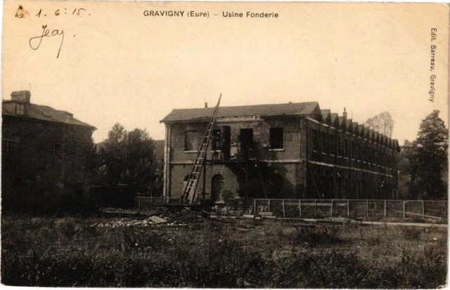 CPA Gravigny - Usine Fonderie (181637)