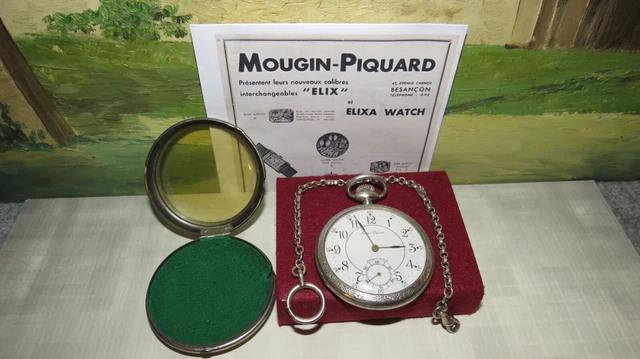 Montre Mécanique Ancienne Mougin Piquard Pour Femme - Occasion, Remontage Manuel