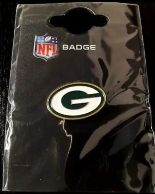 Green Bay Packers NFL Metall Wappen Pin Anstecker