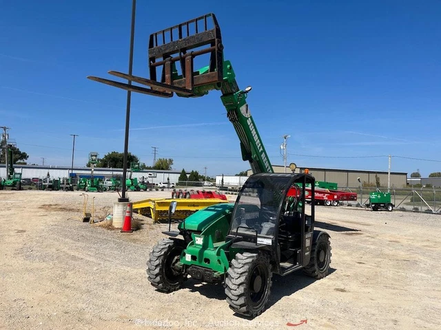 2015 Genie GTH-5519 19' 5,500 lbs Telescopic Reach Forklift Telehandler bidadoo