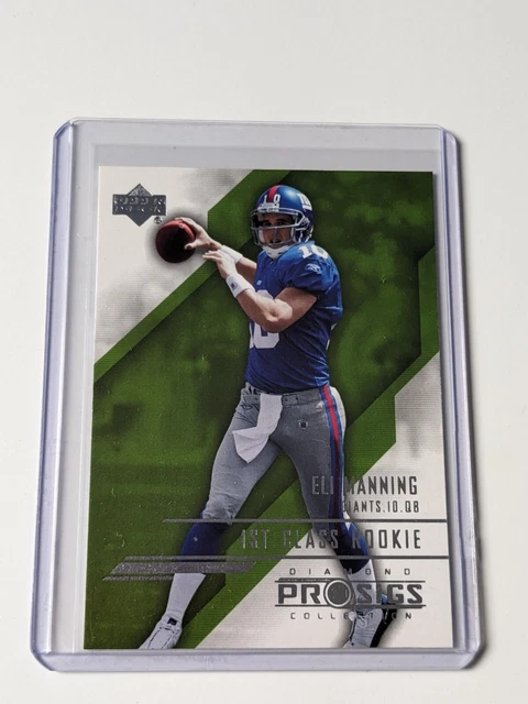 Upper Deck 2004 Eli Manning Giants Rookie RC Diamond Pro Sigs NFL