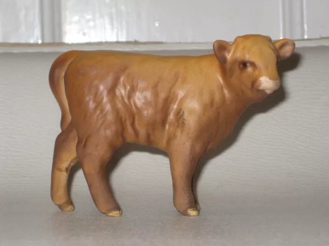 Beswick Highland Calf 1827D in Tan and Brown Matt