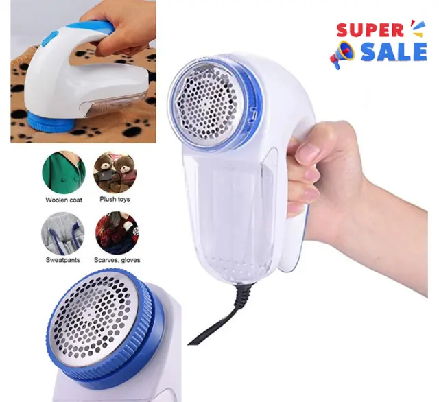 Electric Clothes Lint Pill Fluff Remover Fabrics Sweater Fuzz Shaver Household