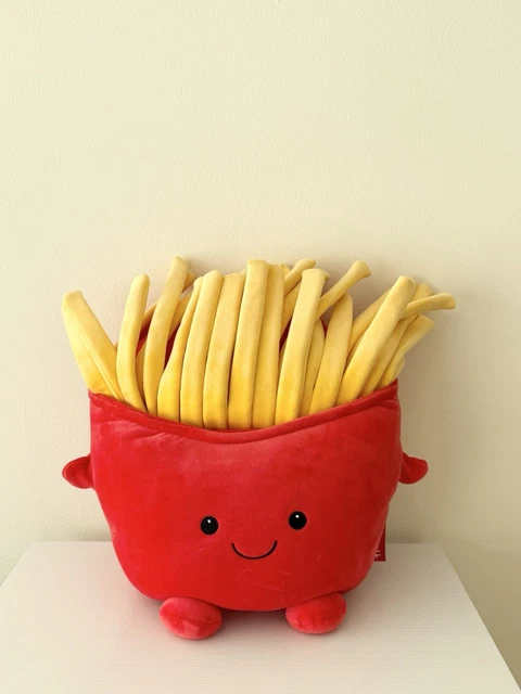 Food Clicker HAMLEYS FRENCH FRIES Chips Food Soft Toy Plush Large 14” New £9.99 ...