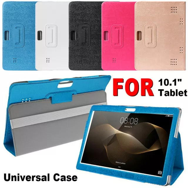 Universal 10.1 inch Folio Leather Stand Cover Case For Amazon Android Tablet PC~