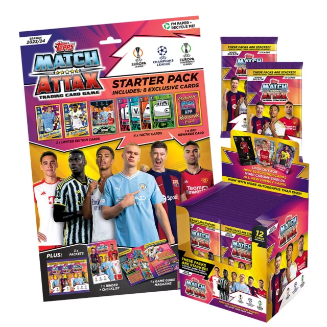 Champions League 2023/24 Carte collezionabili Display Starter Booster