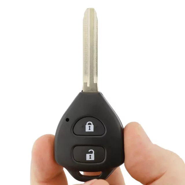 Compatible With Toyota  Rav4 Corolla Camry Prado 2 Button Remote Key Shell