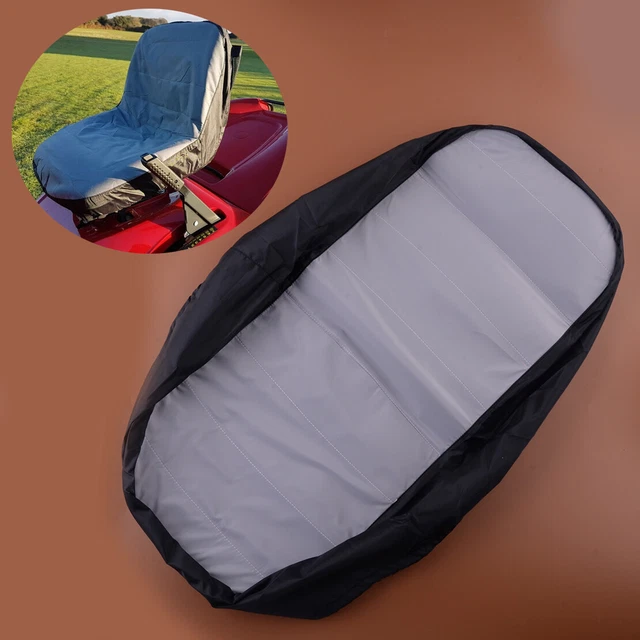 Riding Tractor Lawn Mower Seat Cover Padded Comfortable Pad Protector Backrest