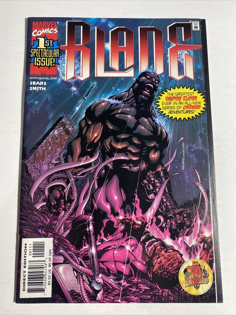 BLADE VAMPIRE HUNTER #1 (1999) 1ST PRINT High Grade Bart Sears MCU Movie