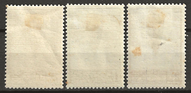 Timbres Belgique - 1932 Série N° 353 à 355 - Neufs* 2