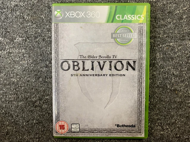 THE ELDER SCROLLS IV Oblivion 5th Anniversary Edition Xbox 360 UK PAL ...