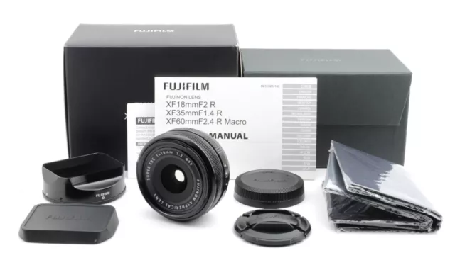 [Near Mint] Fujifilm Fujinon Super EBC XF 18mm f/2 R Lens X Mount w/Box #23320
