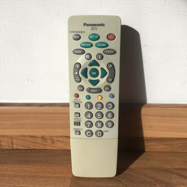 Rare Genuine PANASONIC EUR511244 Original Remote Control - Working