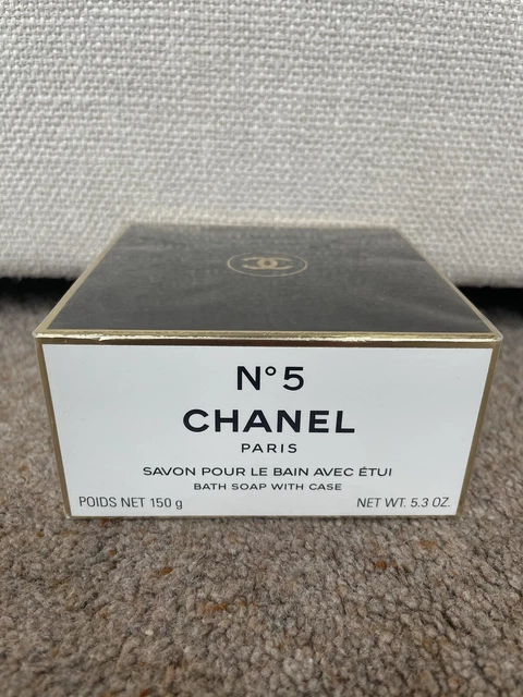 CHANEL NO 5 TALC new and cellophane wrapped VINTAGE / DISCONTINUED