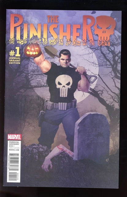 Punisher Annual #1 Near Mint- 9.2 2016 Ariel Olivetti Variant
