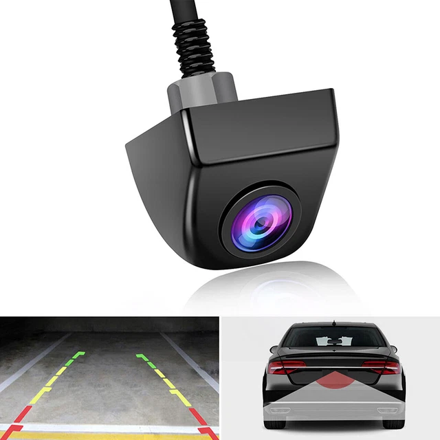 Telecamera retromarcia 140° HD assistenza parcheggio telecamera visione notturna mini auto veicolo impermeabile