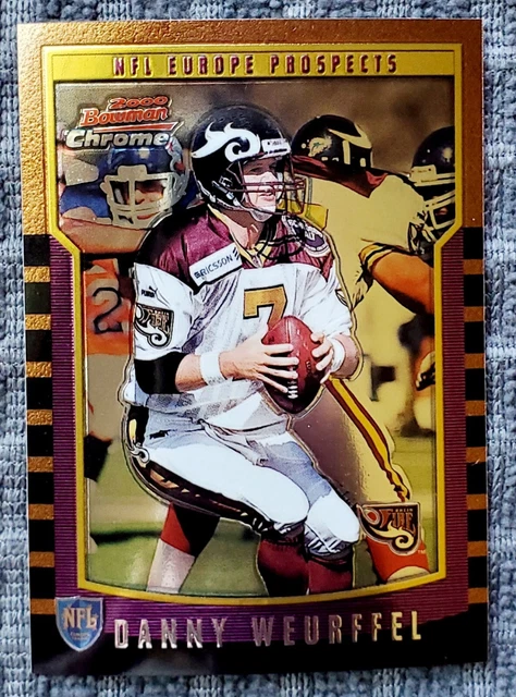 2000 Bowman Chrome Danny Weurffel #146 NFL Europe Prospects Rhein Fire