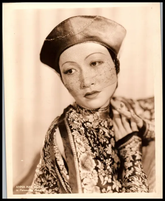 Pioneering Chinese-American Movie Star Anna May Wong 1930s PARAMOUNT PHOTO 492