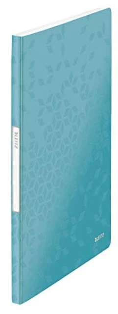 (TG. 20 Tasca) LEITZ WOW portalistino fogli fissi - 20 buste - dim. 31 x 23 cm -