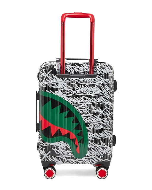 Sprayground NIGHT NIGHT SHARKNAUTICS HARDSHELL CARRY-ON LUGGAGE "FREE-SHIP"