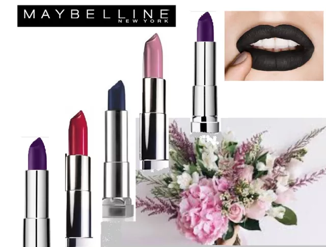 Maybelline Color Sensational Bold Lipstick-Long Lasting-Creamy-Choose Shade