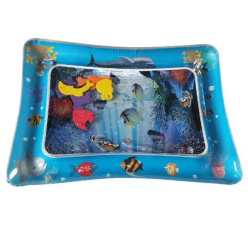 Baby Inflatable Aquarium Toys Water Playing Mat Pad Water Cushion For Infants A+ 3