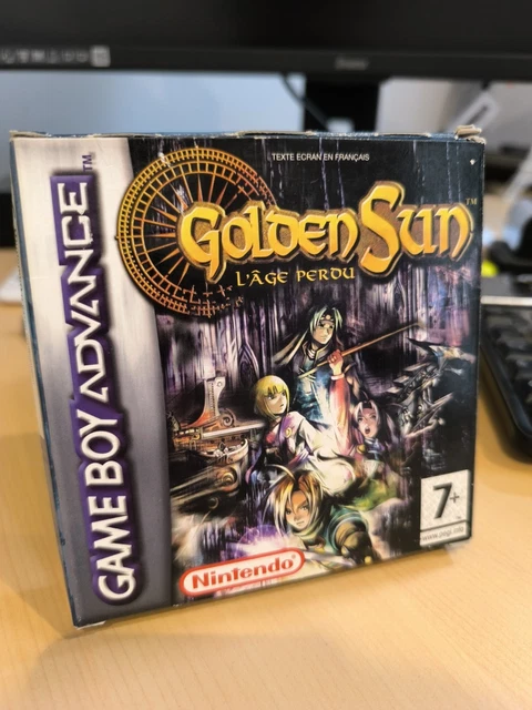 Golden Sun : L'Âge Perdu - Game Boy Advance - Version Française PAL - Très Bon état