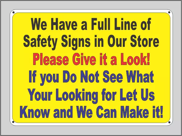 DANGER Moving Machinery - OSHA Safety SIGN 10" x 14" 2