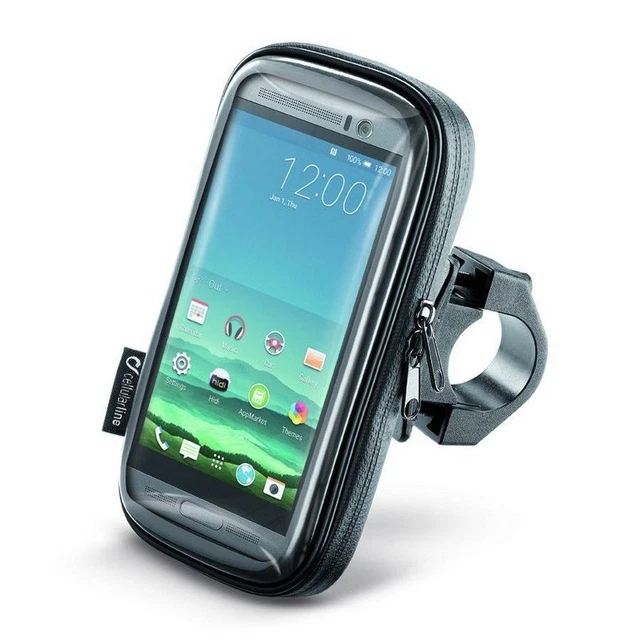 SMSMART52 - Cellularline Support Universel Smartphone Pour Vélo Et Moto 5.2"
