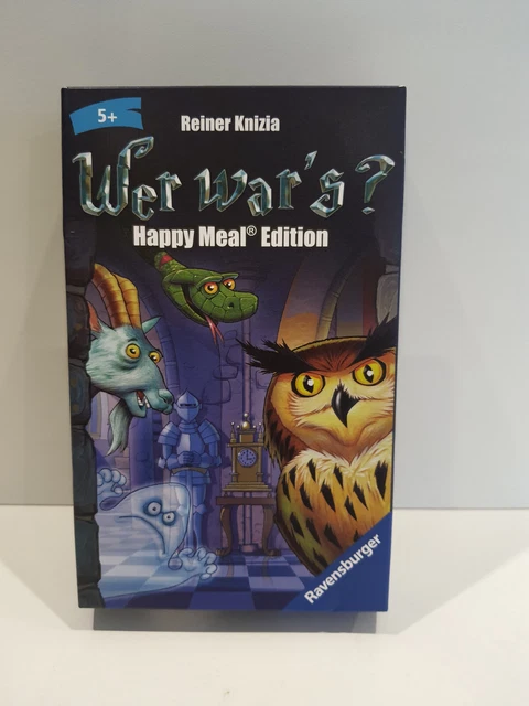 Ravensburger Wer War's? Happy Meal Edition Jahr 2015 WIE NEU !!!