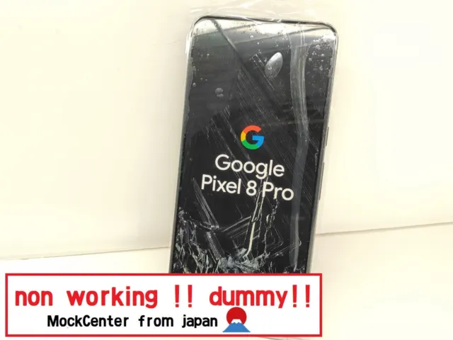【dummy!】 Google Pixel 8pro （color black） non-working cellphone