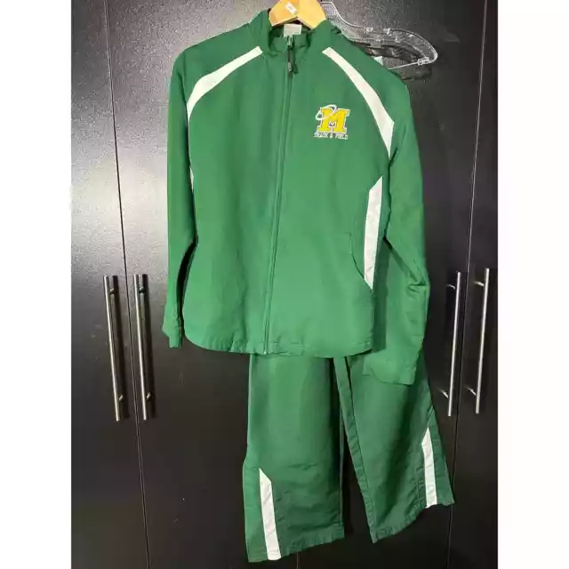 VINTAGE RUSSELL ATHLETIC Outfit Tracksuit pants and jacket Size Medium ...