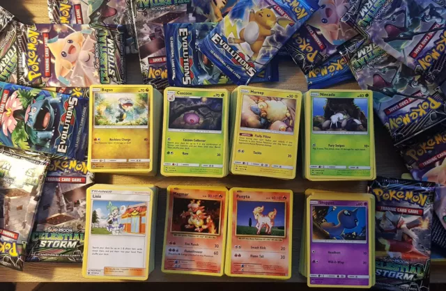 Pokemon Cards Bundle Joblot 5x-1000x Cards - HOLO/RARES/FULL ART