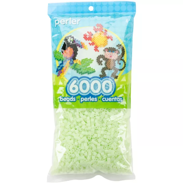 Perler Beads 6,000/Pkg-Glow In The Dark