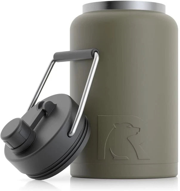 RTIC Jug with Handle,Half Gallon,Stainless Steel Vacuum Insulated Water Bottle