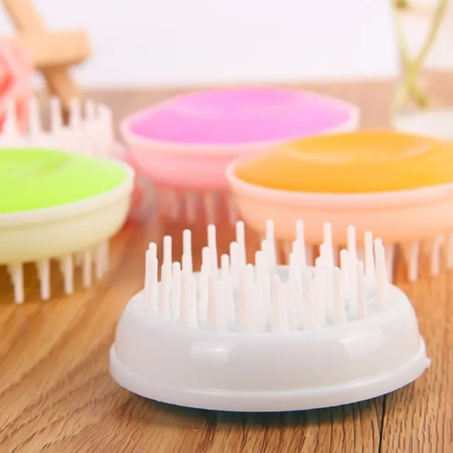 Pet Massage Brush Grooming Hair Removal Silicone Comb Dog Cleaning Tool