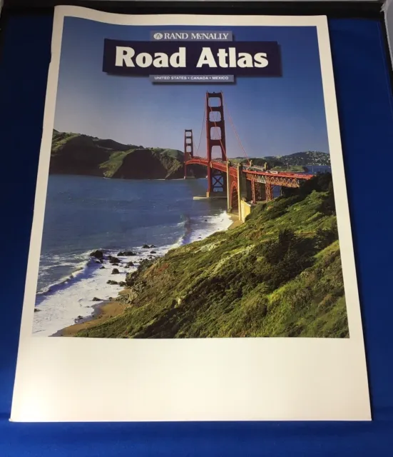 Rand McNally Road Atlas 1998: United States Canada Mexico 128 Pages Preowned