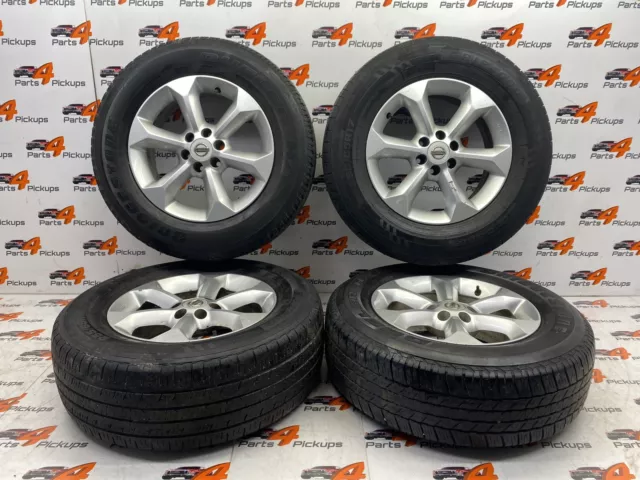 2013 Nissan Navara D40 Set of 17 Inch Alloy Wheels 255/65 R17 2006-2015