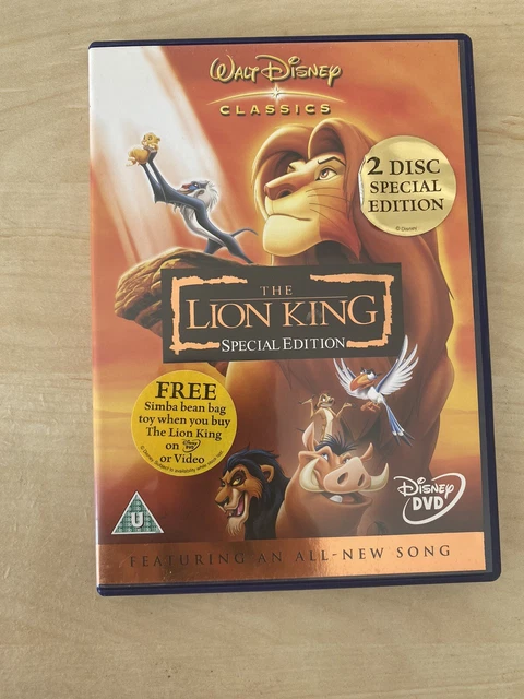 The Lion King Blu-Ray (2014) Roger Allers cert U - UK